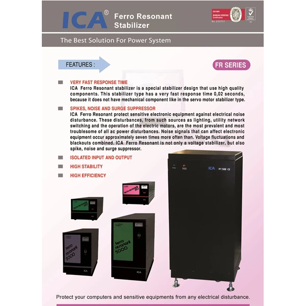 FR-1000 Voltage Stabilizer (1000VA-Ferro Resonant Stabilizer)