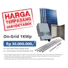 PAKET ON-GRID 1KW (Solar Panel dan Grid-Tied Inverter Komplit Terpasang) 1