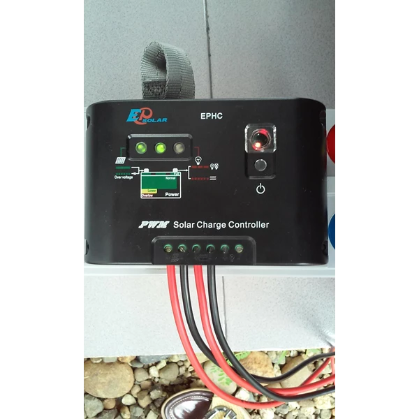 EPHC-10 Solar Charge Controller (PWM 10A -12V-24V-Auto Work-Manual)