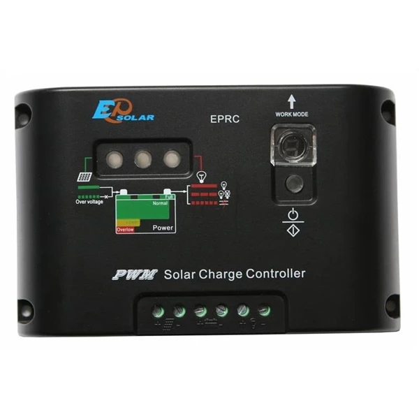 EPRC-10 Solar Charge Controller (PWM 10A -12V-24V-Auto Work - Light & Timer Control)