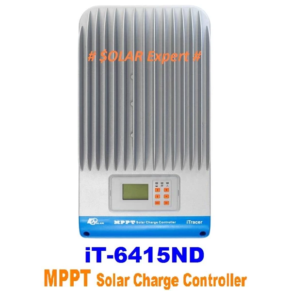 MPPT Controller IT-6415ND (60A-12V-24V-36V-48V-Auto Work-150VDC-Light 