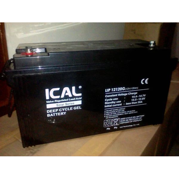 Aki Kering ICAL-LIP12120G (12V 120Ah Deep Cycle Gel Battery)