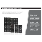 SOLAR PANEL 200Wp - Monocrystalline 3