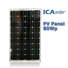 Monocrystalline SOLAR PANEL 80Wp- 1